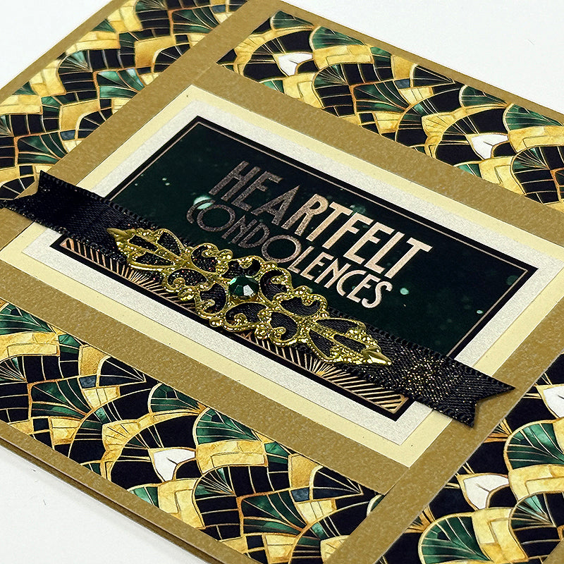 Black Tie Filigree Accents