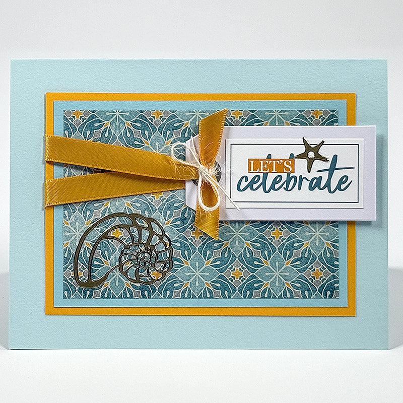 Cabana Shell Dazzle Stickers