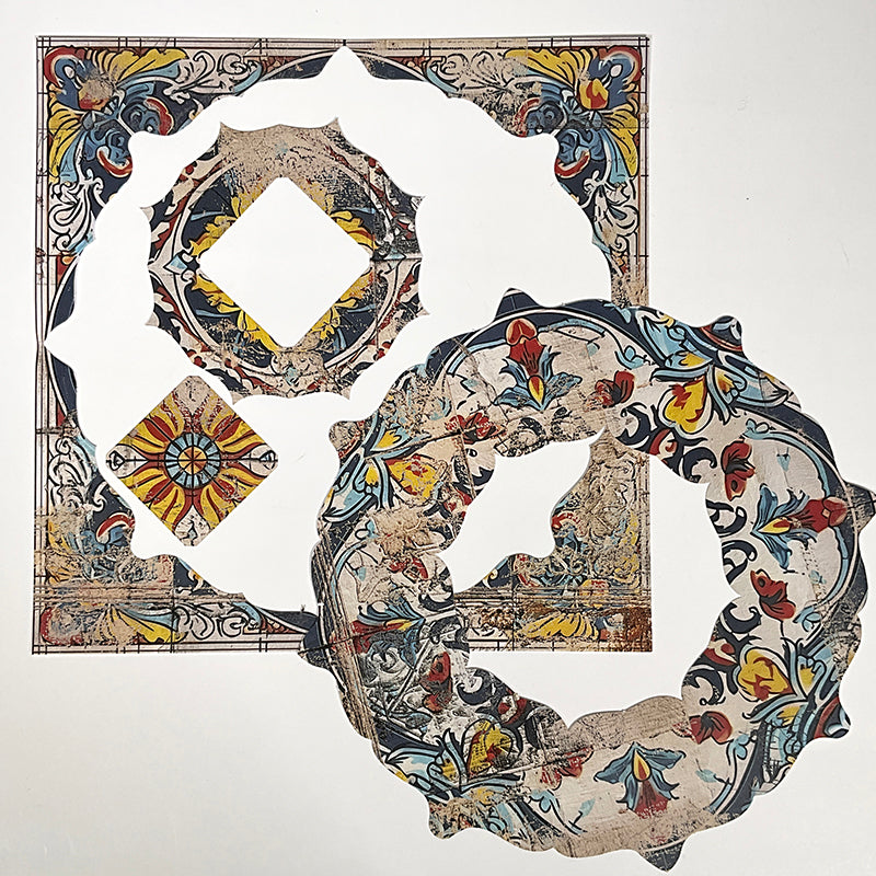 Tunisian Tiles Die Cut