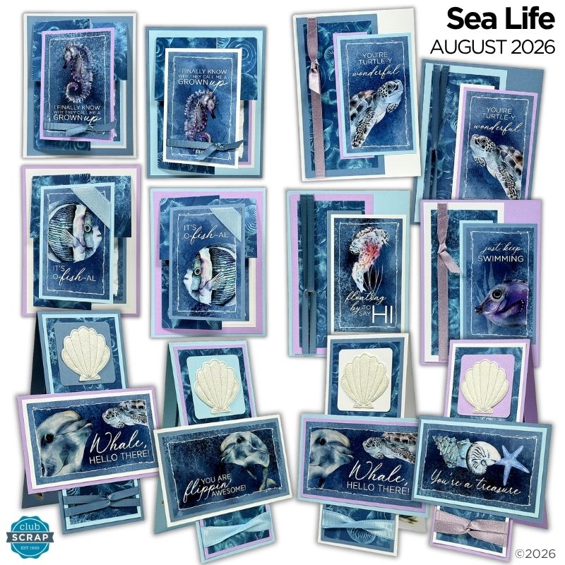 Sea Life Card Kit