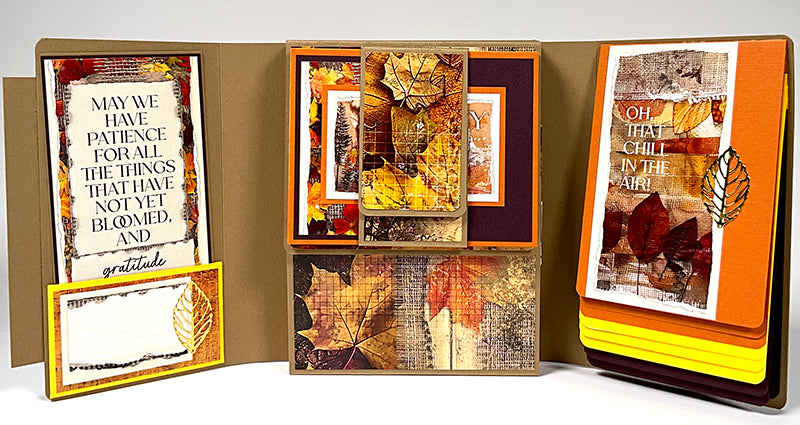 Travel Memory Book Components - Kraft