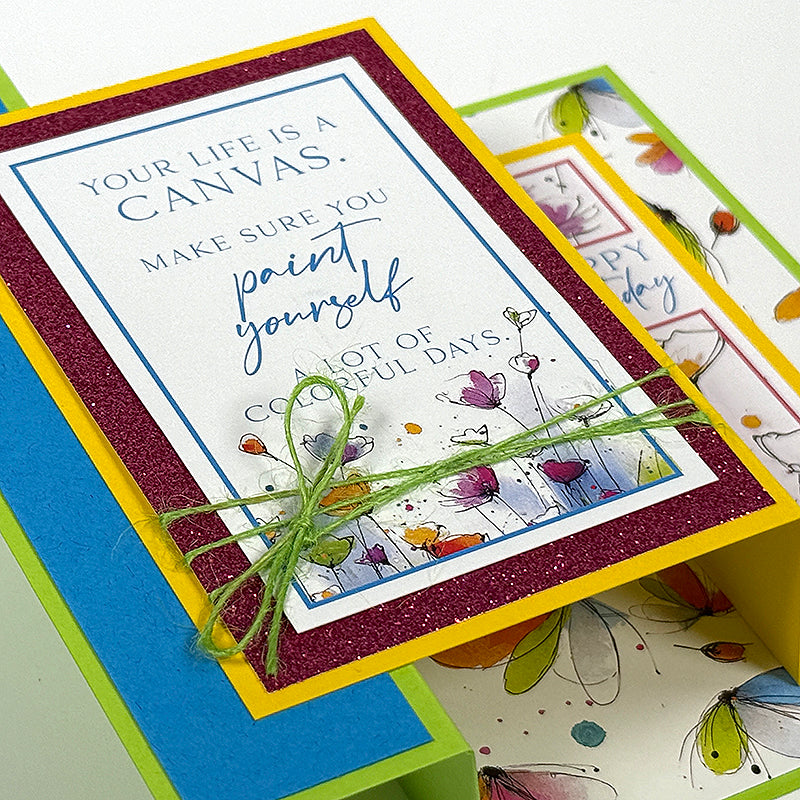 Color Crush Card Ribbons