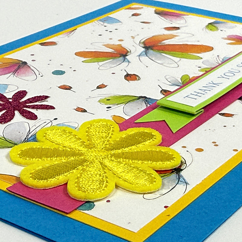 Color Crush Embroidered Flowers