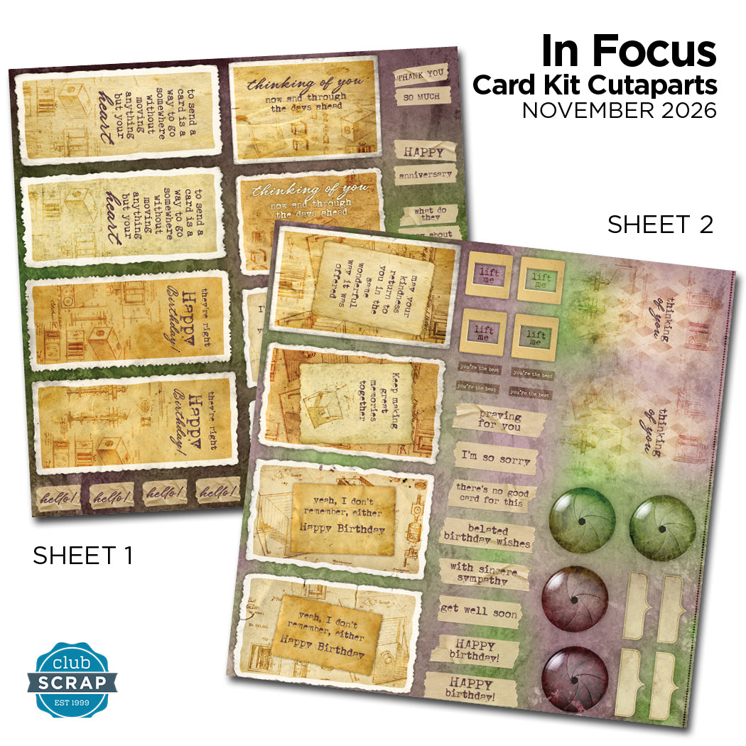 In Focus Card Cutaparts