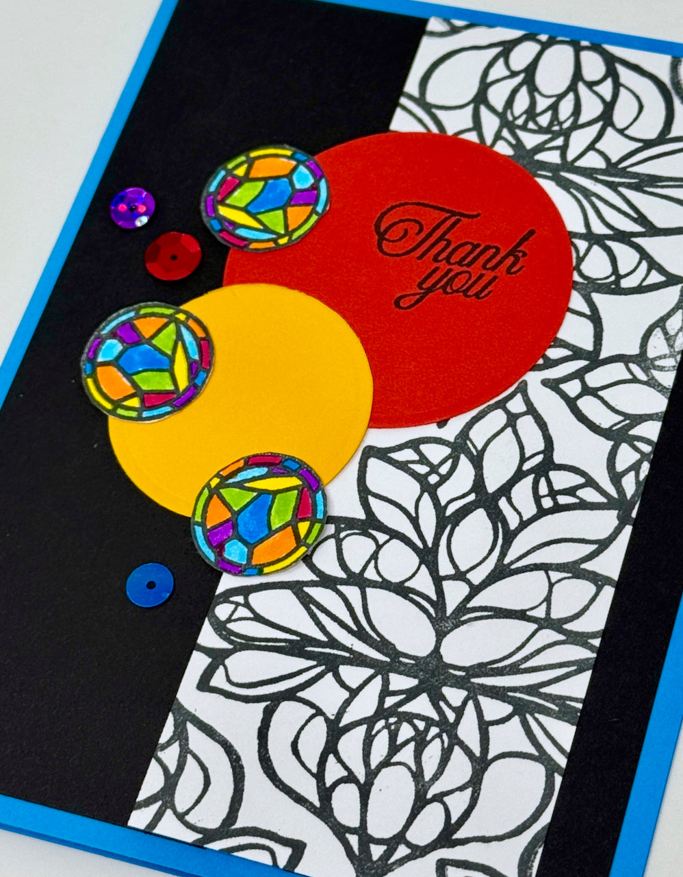 Stained Glass Stamps