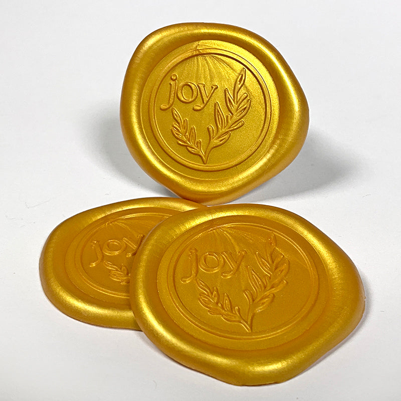 Boughs of Joy Wax Seal Stickers