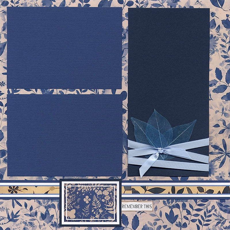 Blue Botanicals Page Kit