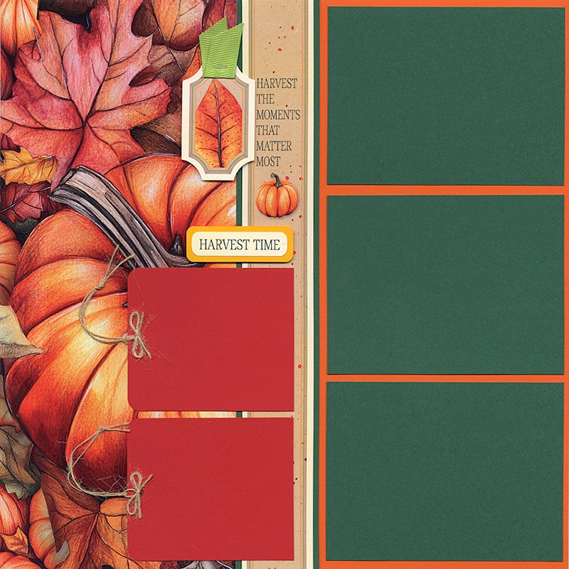 Fresh Picked 12x12 Pumpkin Print