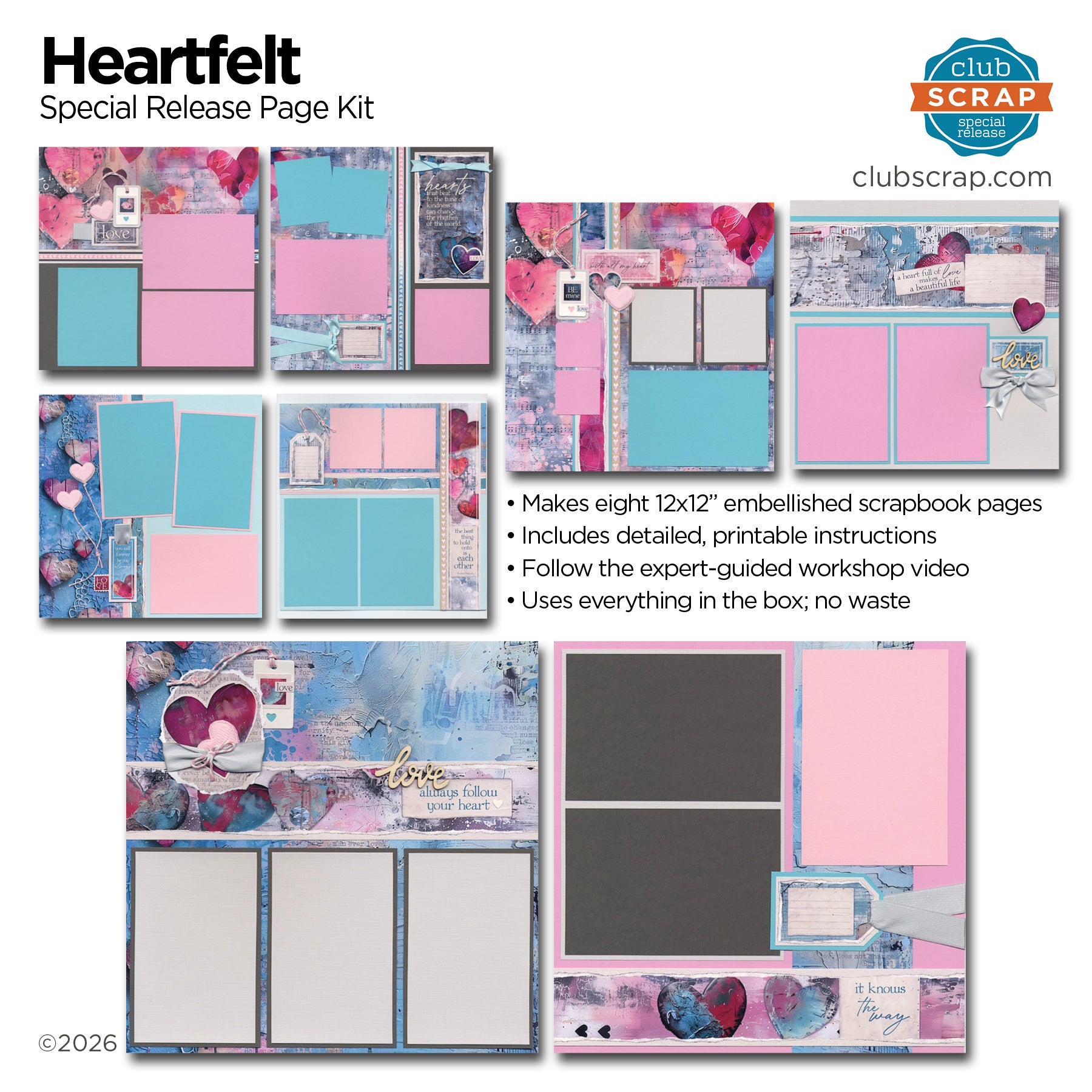 Heartfelt Page Kit