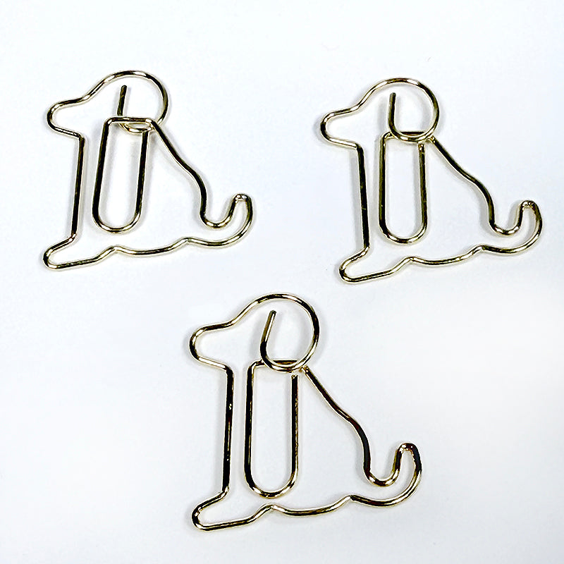 Wags and Whiskers Dog Paper Clips