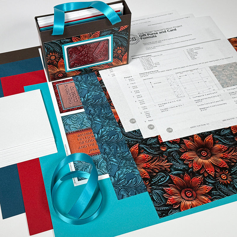 Gift Purse and Card Kit