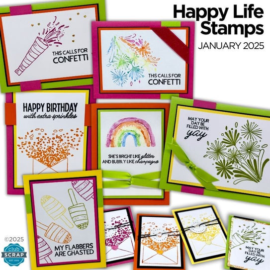 Happy Life Stamps