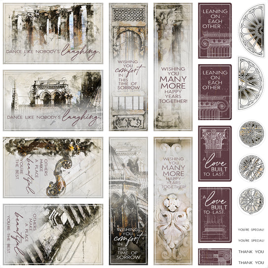 Architectural Elements Card Cutaparts