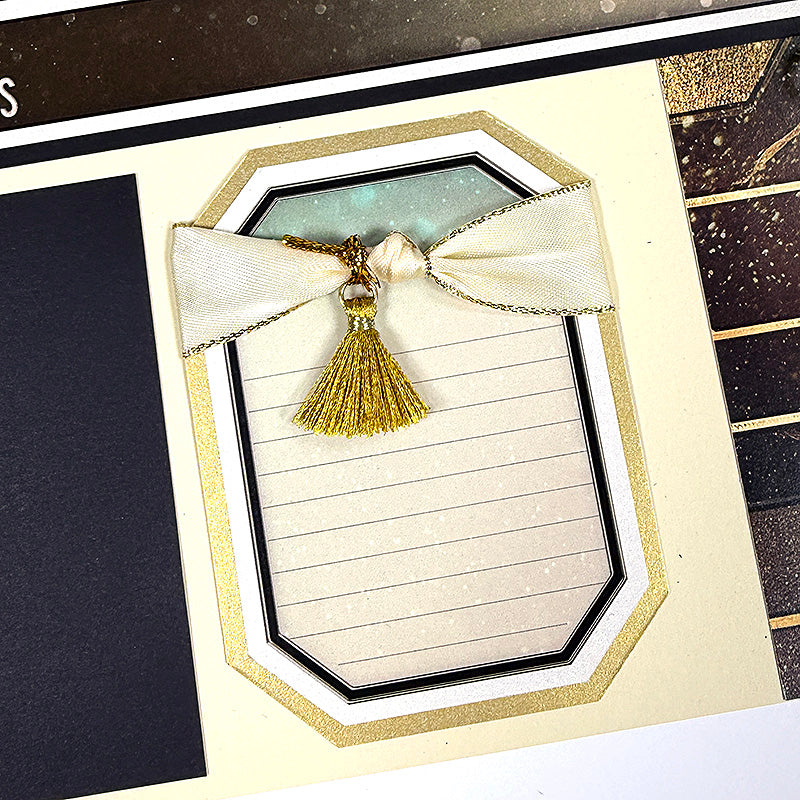 Black Tie Page Ribbons