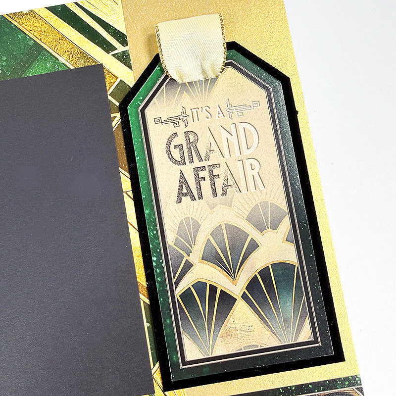 Black Tie Page Ribbons