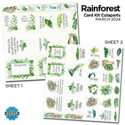Rainforest Card Cutaparts