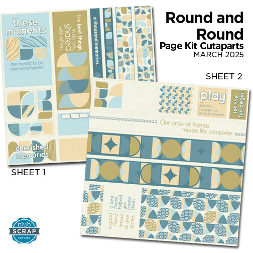 Round and Round Page Cutaparts