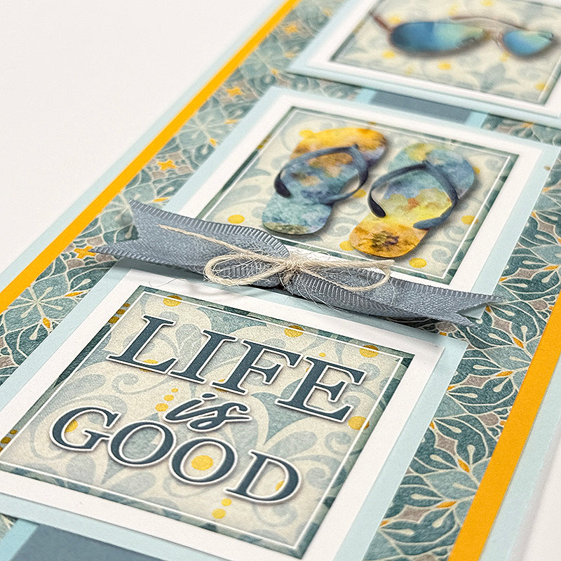 Cabana Card Ribbons