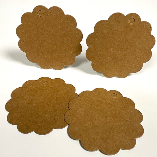 Coming Up Roses Scalloped Tags