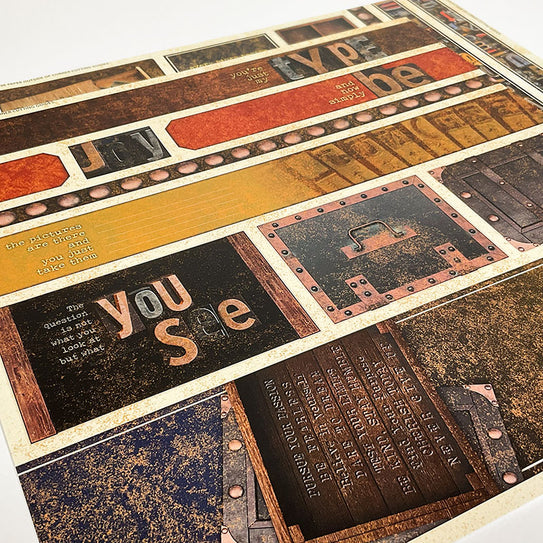 Typeset Page Cutaparts