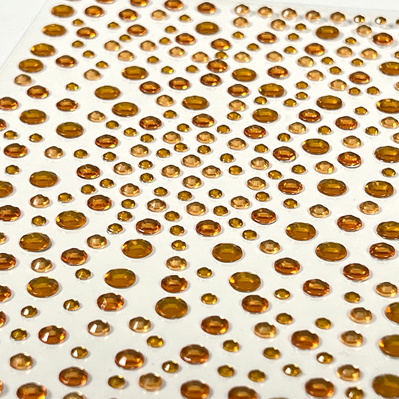 Bright Blooms Rhinestone Gems