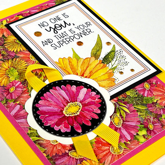 Bright Blooms Blossom Tags