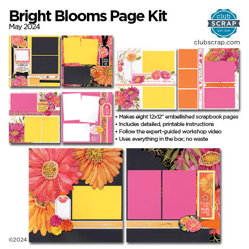 Bright Blooms Page Kit