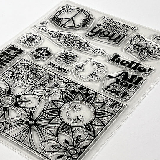 Flower Power Stamps