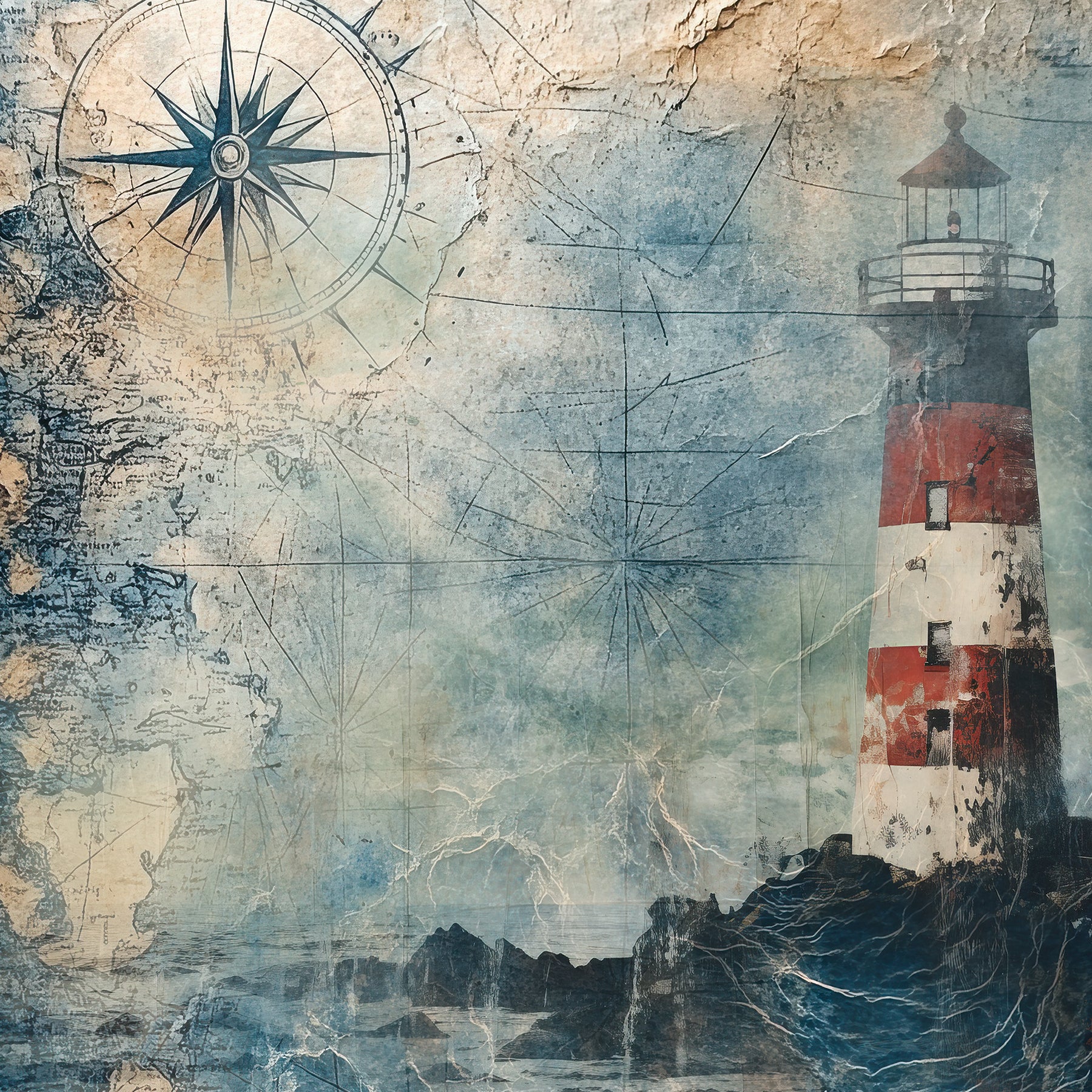 Nantucket 12x12 Assorted Paper Pack