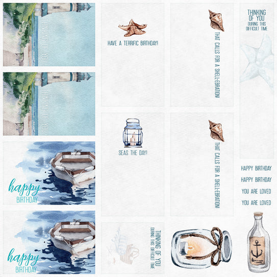Coastal Card Cutaparts