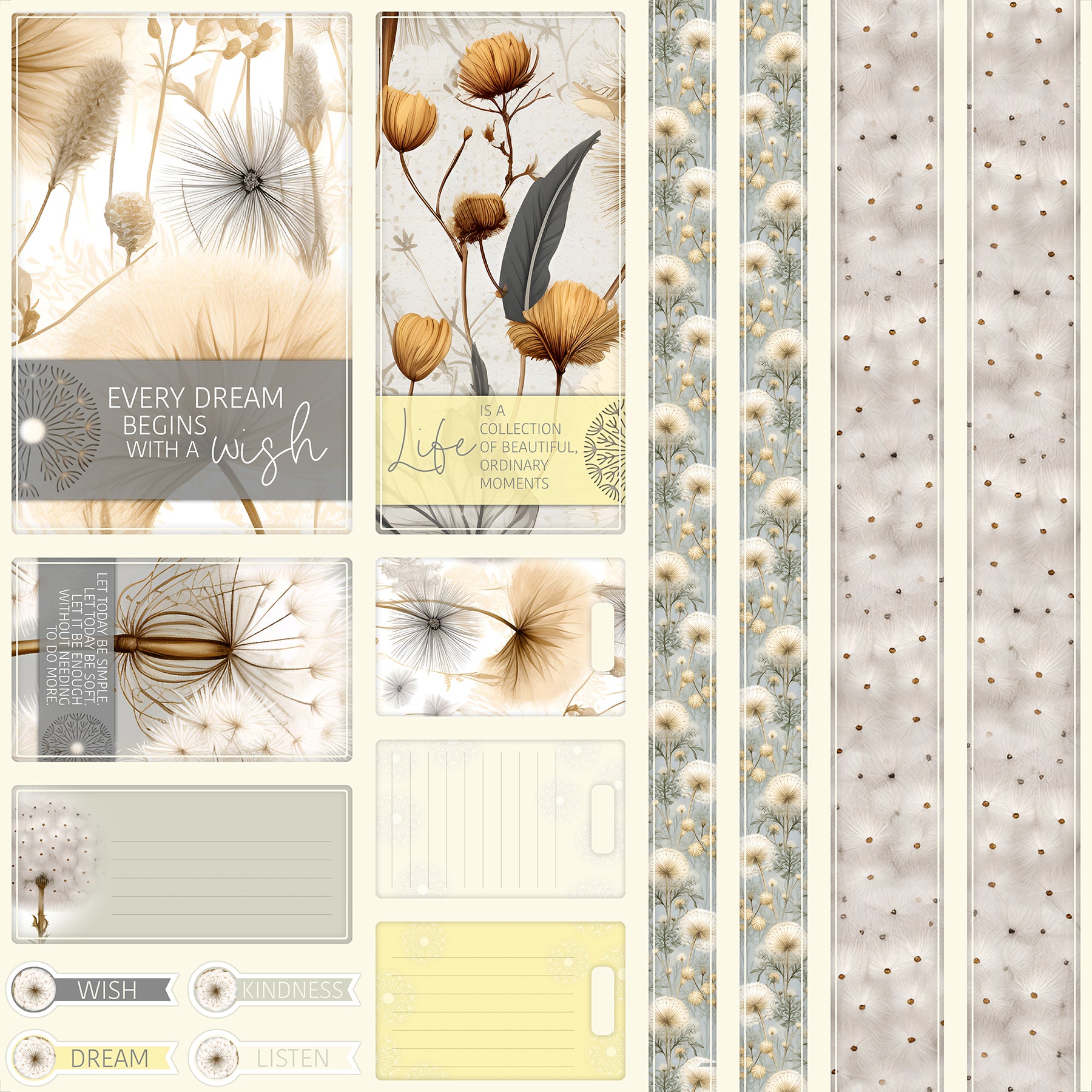 Wishes Page Cutaparts