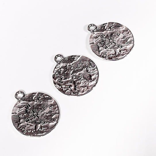 Wanderer World Map Charms