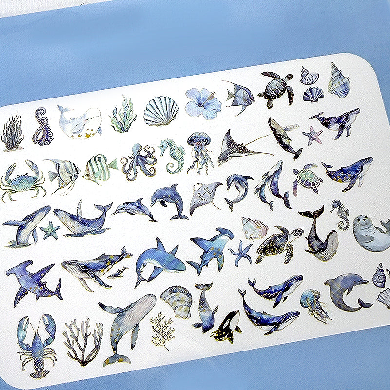 Sea Life Marine Stickers