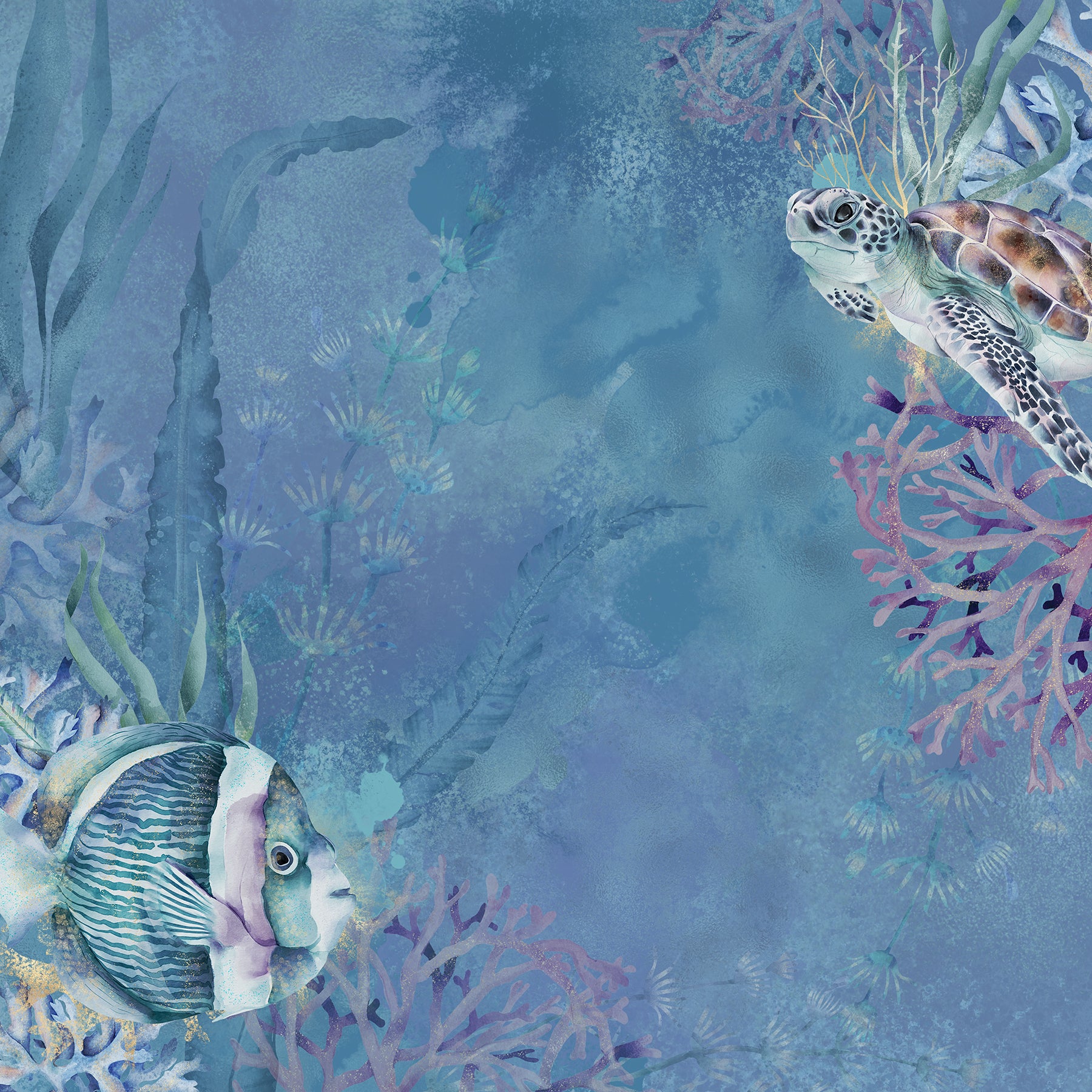 Sea Life 12x12 Assorted Paper Pack