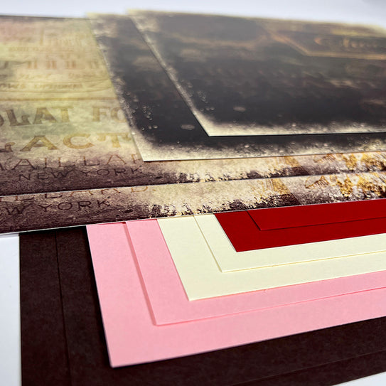 Chocolate 12x12 Assorted Paper Pack