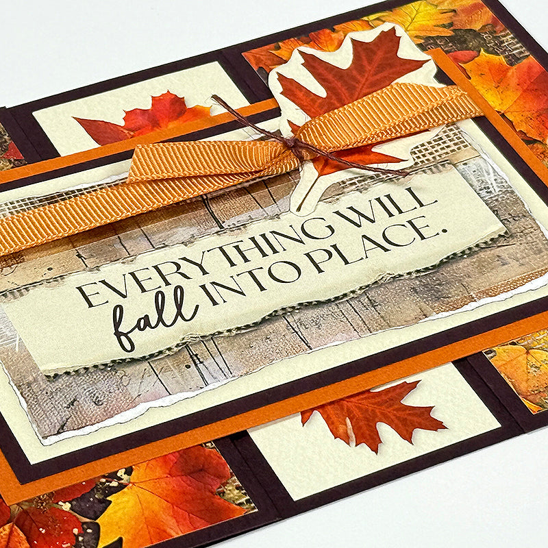 Autumn Glow Card Cutaparts