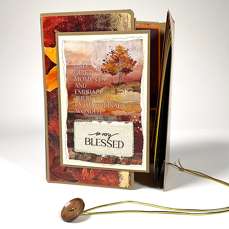 Travel Memory Book Components - Kraft