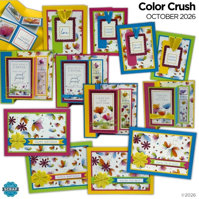 Color Crush Card Kit
