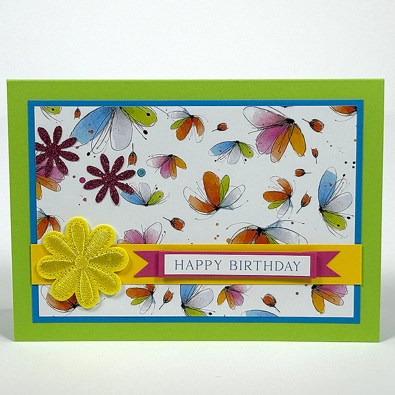 Color Crush Embroidered Flowers