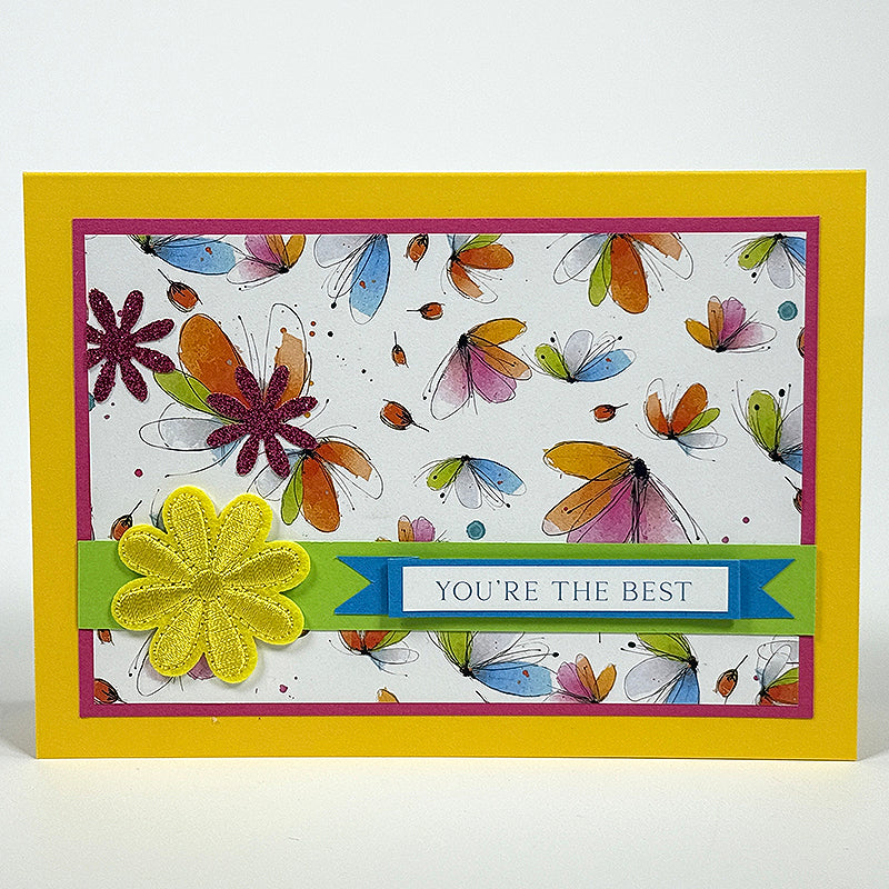 Color Crush Embroidered Flowers