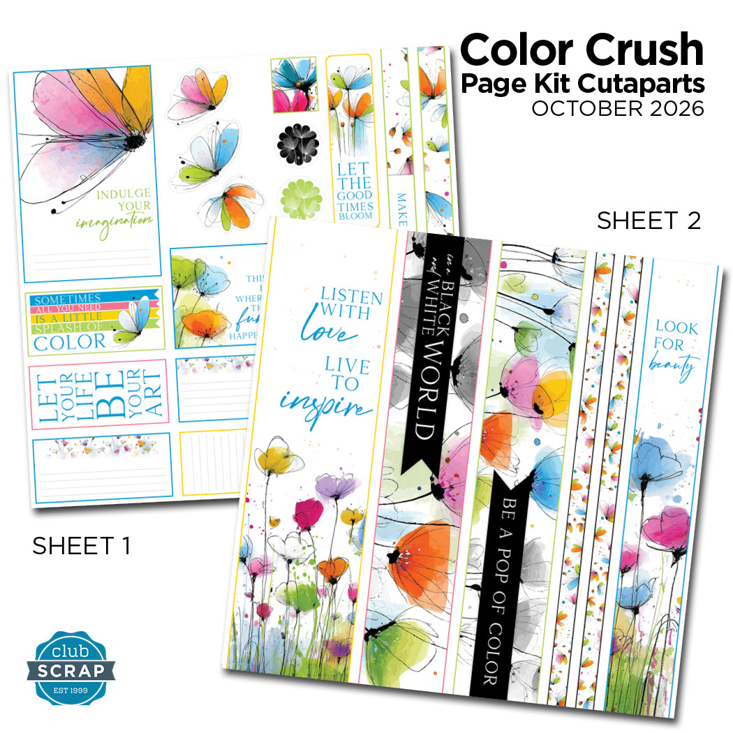 Color Crush Page Cutaparts
