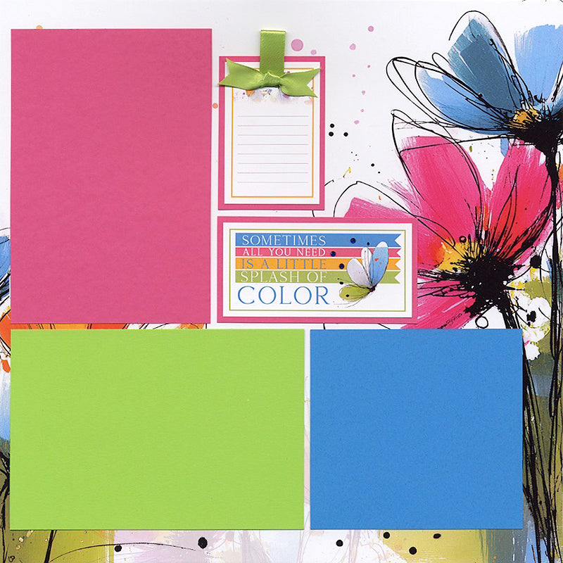 Color Crush 12x12 Assorted Paper Pack