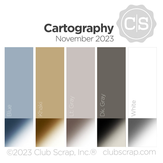Cartography 12x12 Assorted Paper Pack