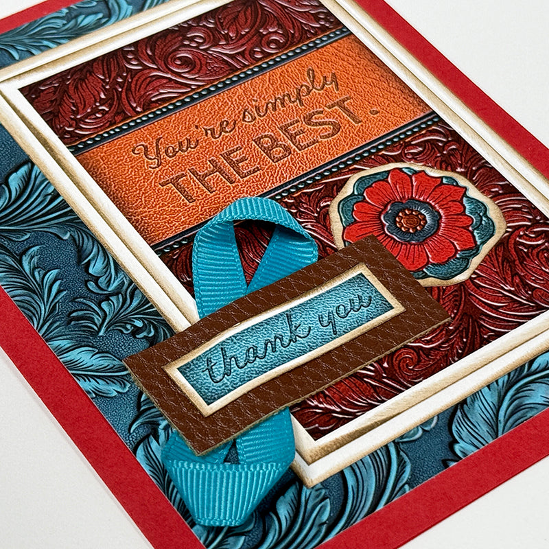 Impressed Card Ribbons