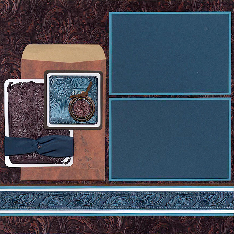 Impressed 12x12 Swirl Print