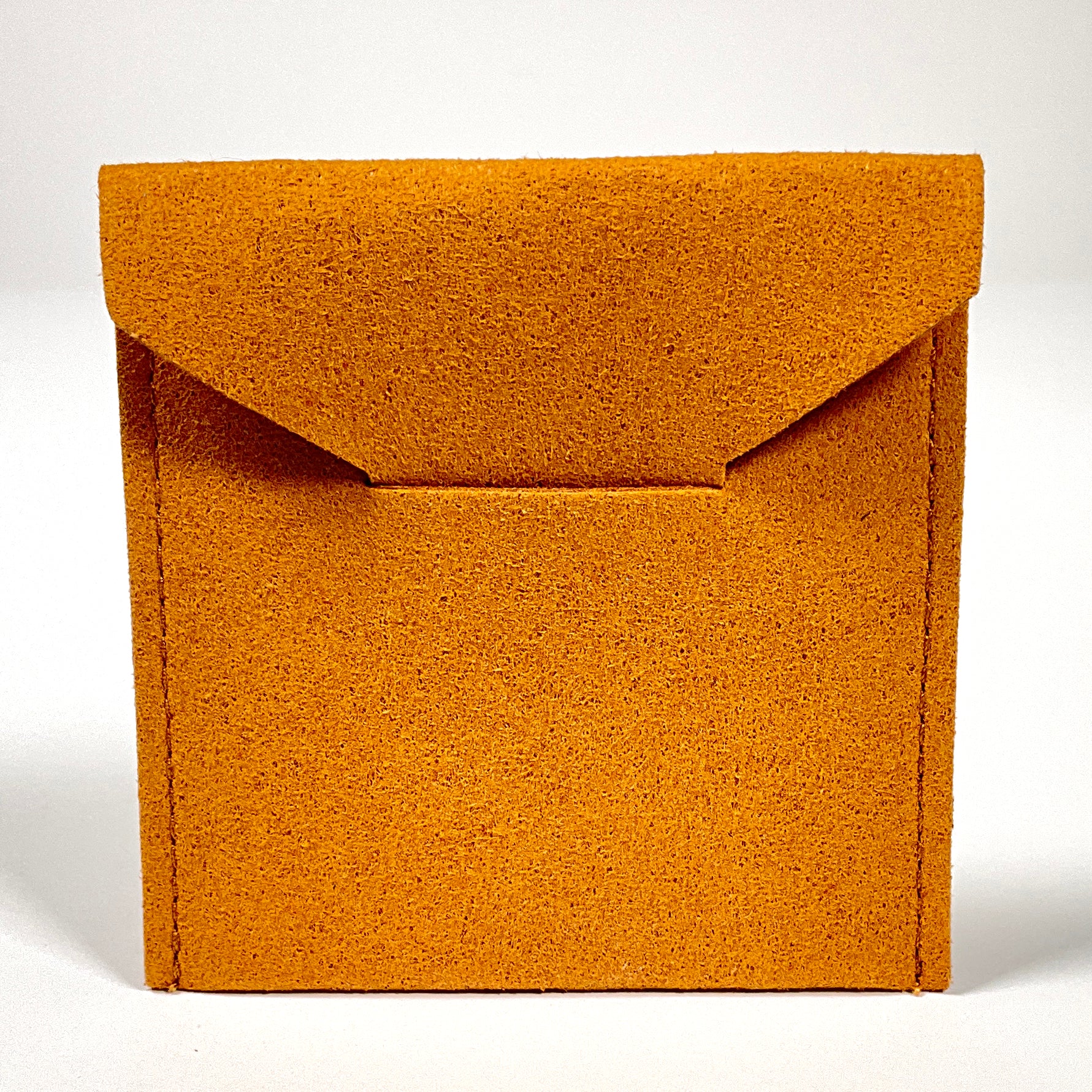 Impressed Suede Pouch