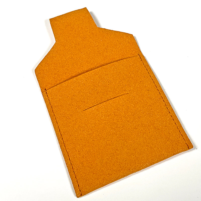 Impressed Suede Pouch