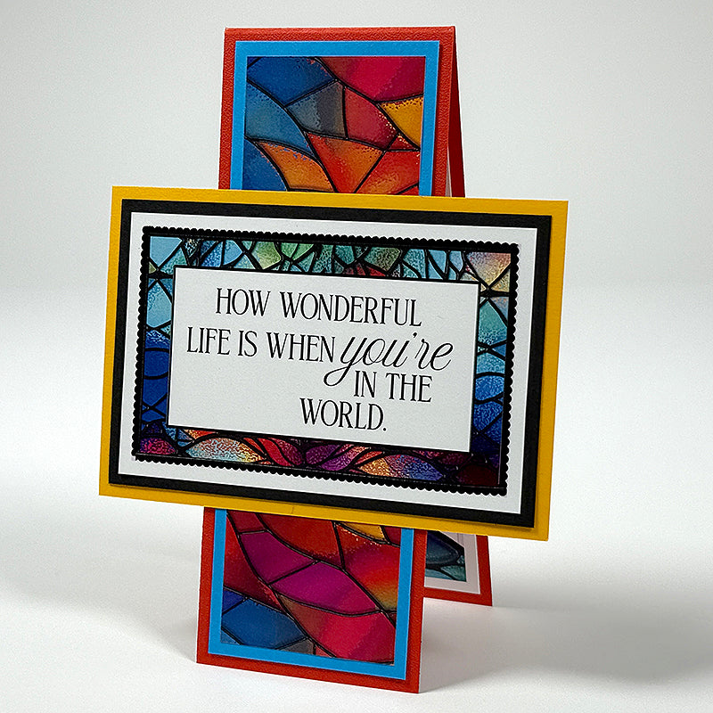 Stained Glass Card Kit