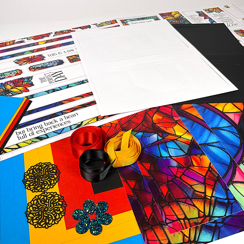 Stained Glass Page Kit
