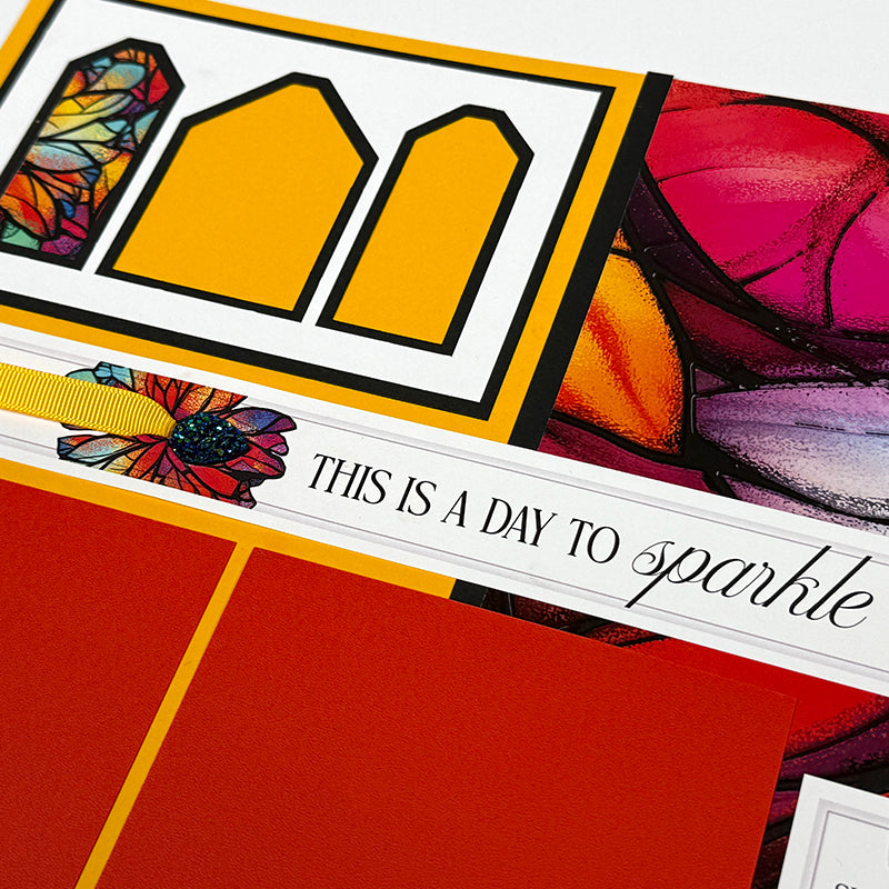 Stained Glass Nesting Frames Die Cut Set